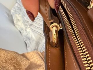 Coach Savannah Carry All Bag Canvas Leather Japón