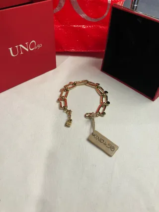 Pulsera UNO de 50 Bañada en Oro 18K