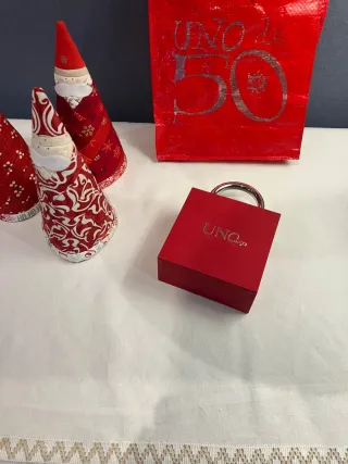 Pulsera UNO de 50 Bañada en Oro 18K