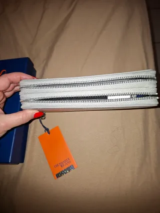 Portafoglio Trussardi Jeans Travel Argento