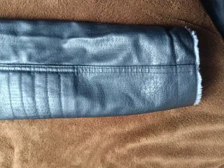 Chaqueta cuero sintético bomber T.S