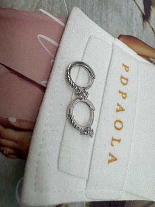 Pendientes PDPAOLA Plata