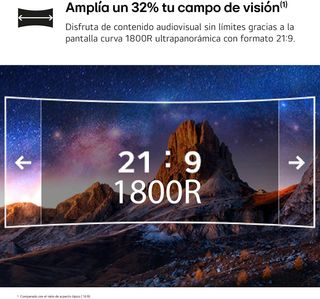 Monitor LG 34 Smart 34SR65QC-B
