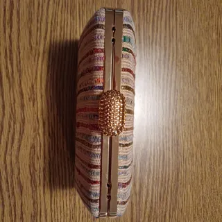 Pochette Scheilan Firenze gioiello dorata nuova