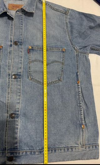 Levis Chaqueta Vaquera Vintage Hombre XL Azul