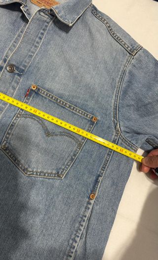 Levis Chaqueta Vaquera Vintage Hombre XL Azul