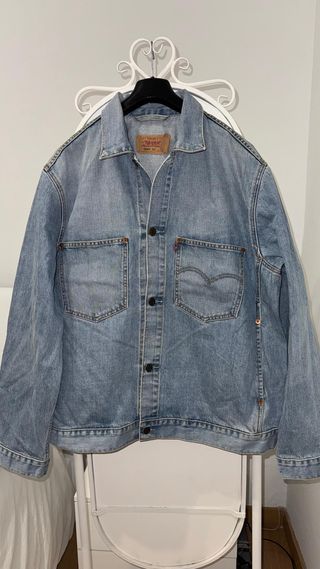 Levis Chaqueta Vaquera Vintage Hombre XL Azul