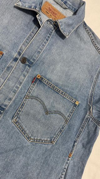 Levis Chaqueta Vaquera Vintage Hombre XL Azul