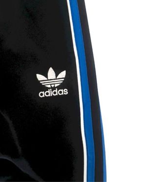 Adidas Pantalones Deportivos Negro/Azul