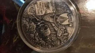 Moneda Plata Color Robin Hood Sherwood