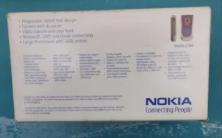 Móvil Nokia 2760 Plata/Gris (No funciona posibleme
