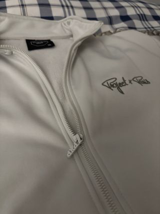 Sudadera Project X Paris Gris y Blanca Talla XL