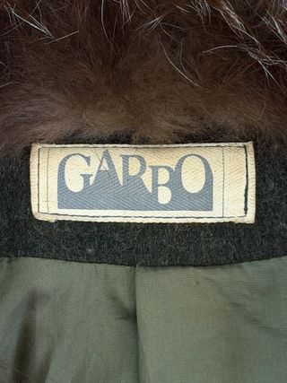 Cappotto donna lana misto, collo pelliccia