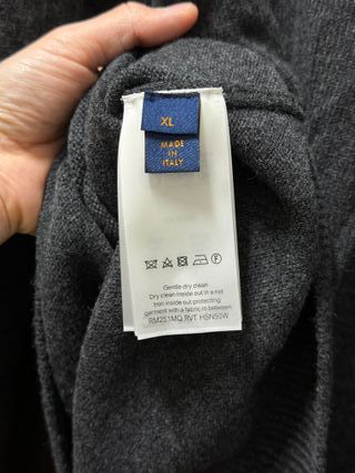 Jersey Louis Vuitton Gris Cashmere 100%