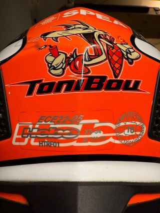 Casco Trial Toni Bou Replica