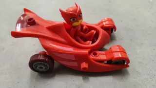 Muñecos PJ Masks con Vehículos