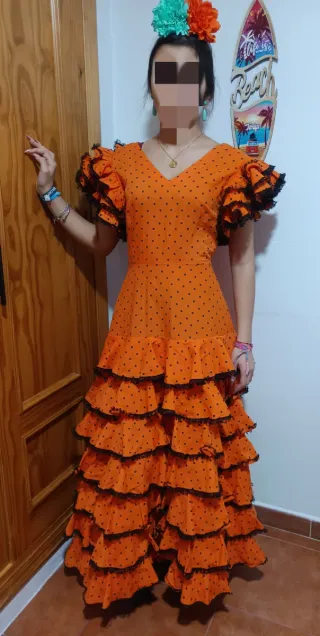 Vestido Flamenca Talla 34-36