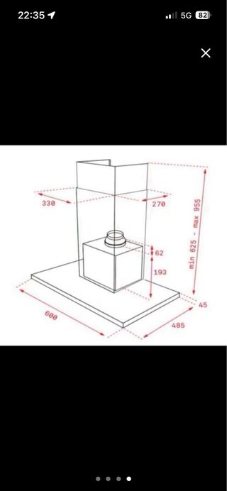 Campana extractora Teka como nueva