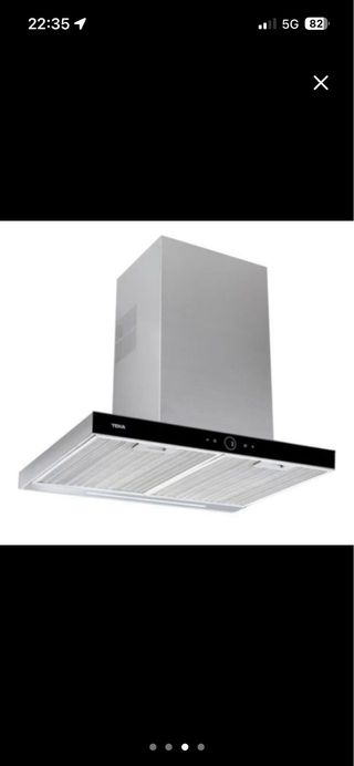 Campana extractora Teka como nueva