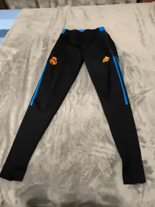 Pantalón chándal Adidas Negro y Azul