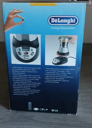 Moka DeLonghi Alicia Elettrica 2 tazze