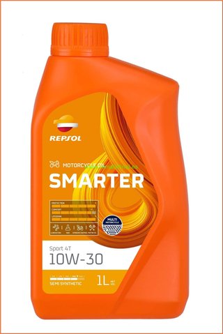 Aceite 1L Moto Scooter 10W30 Sintético
