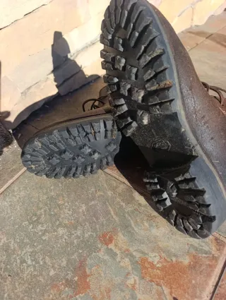 Botas de montaña marrones