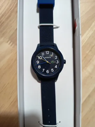 Reloj niño Lacoste Negro y Azul