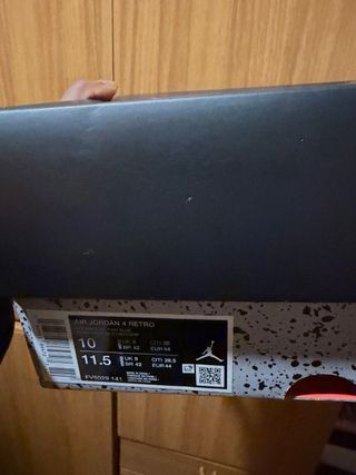 Jordan 4 Military Blue Taglia 44