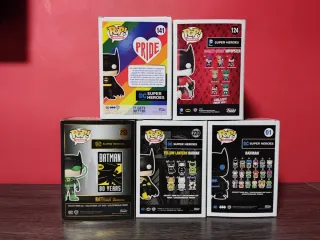 Lote 5 Funko Pop DC Comics Batman Harley Quinn