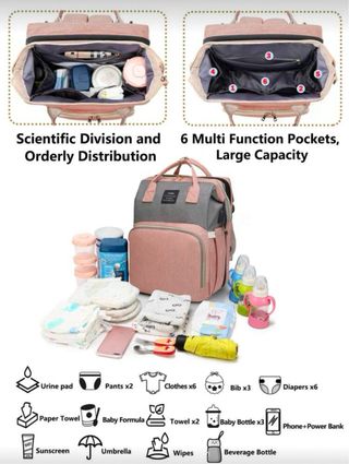 Mochila cambiador para bebé