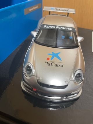 Scalextric Porsche 911 GT3 Cup 2009 La Caixa