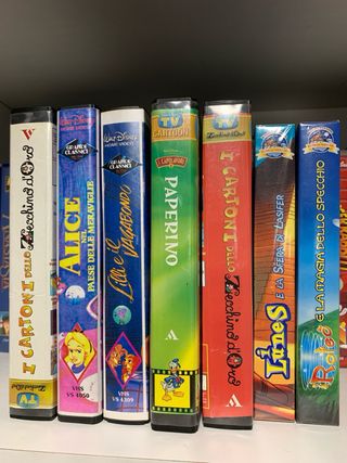 Tante videocassette VHS Disney e non