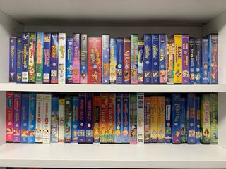 Tante videocassette VHS Disney e non