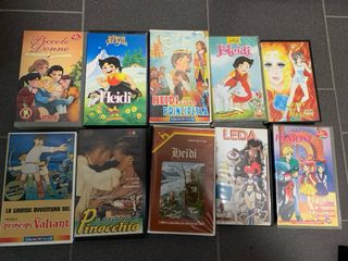 Tante videocassette VHS Disney e non