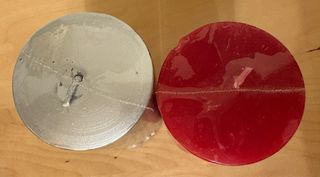 Set 2 Velas Coca-Cola Roja y Plateada