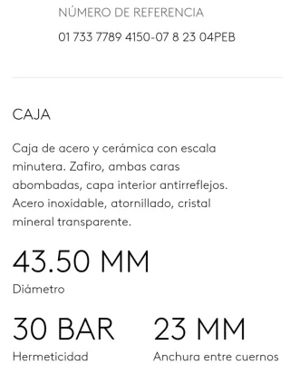 Reloj Oris Aquis Date Upcycle