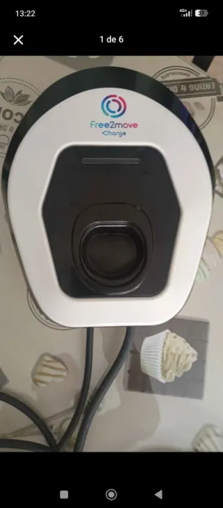 Cargador coche eléctrico Free2move Tipo 2 Wallbox