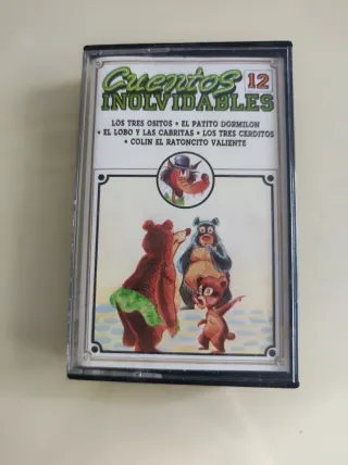 Cintas de casete con cuentos infantiles