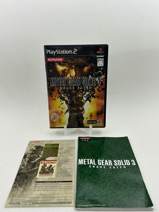 Metal Gear Solid 3 Snake Eater PS2 Premium Package