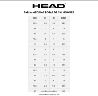 Botes ski HEAD / Botas de esquí HEAD