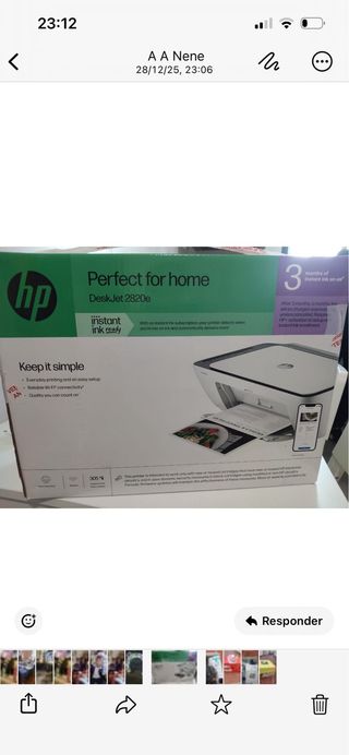 Impresora HP DeskJet 2820e Nueva