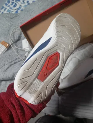 Zapatillas Puma BMW Blancas y Azules