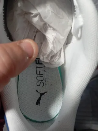 Zapatillas Puma BMW Blancas y Azules