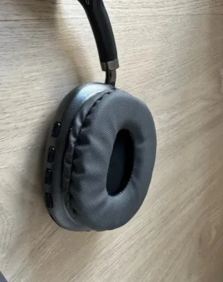 Auriculares Diadema Bluetooth Eurolife negros