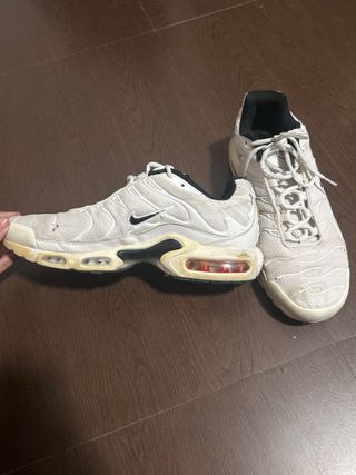 Nike Tn Zapatillas Blancas y Negras