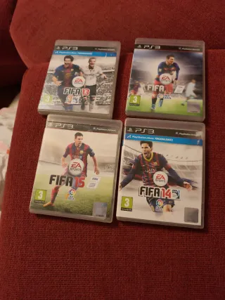 Lote FIFA 13, 14, 15 y fifa 16 PS3