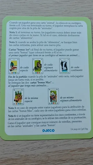 Juego de mesa Animazoo Djeco