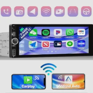 Radio Coche Android Auto / CarPlay Inalámbrico