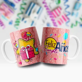 Tazas personalizadas Feliz Cumpleaños